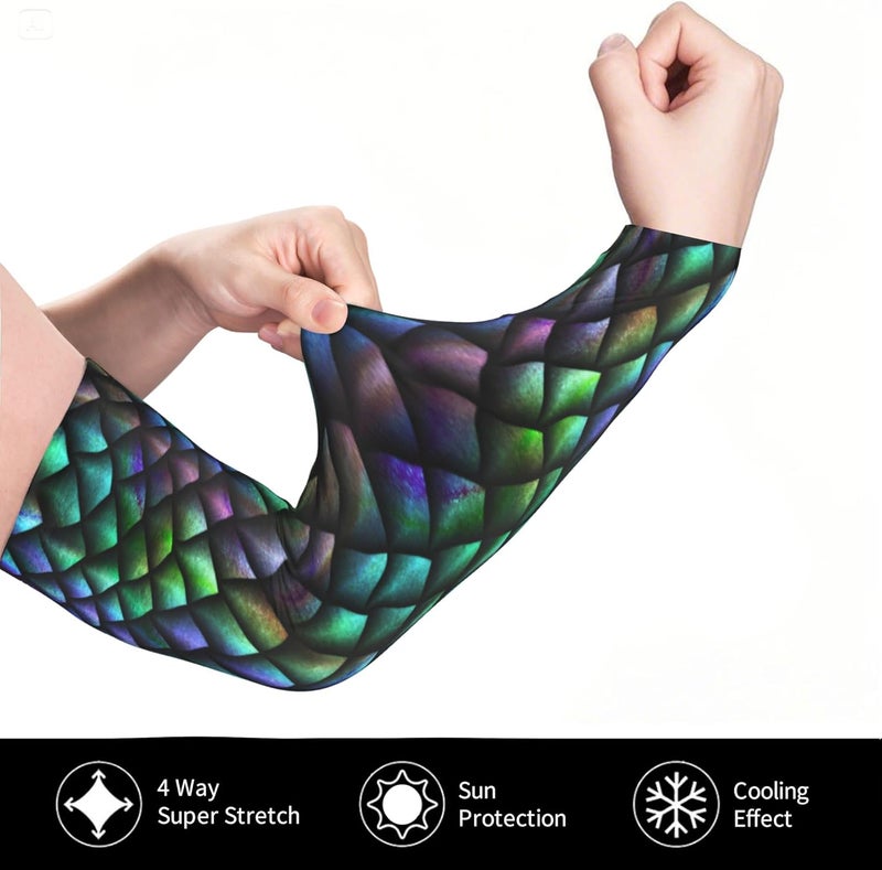 oyebn Arm Sleeves Outdoor Garden Sports Cooling Sun Sleeve for Women Men Farm - Image 3
